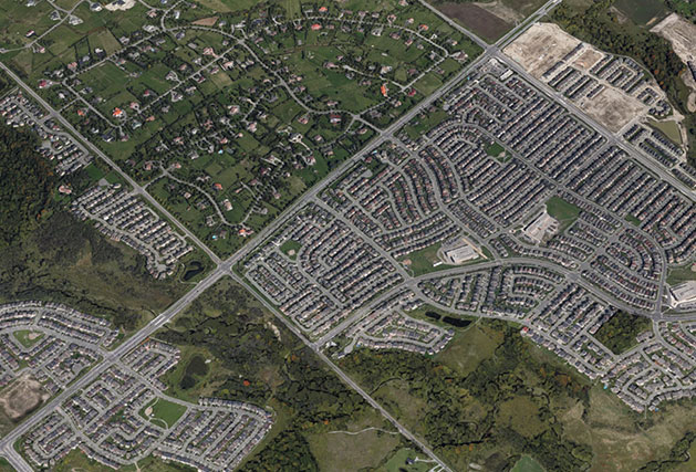 Estates of Valleycreek, Brampton aerial